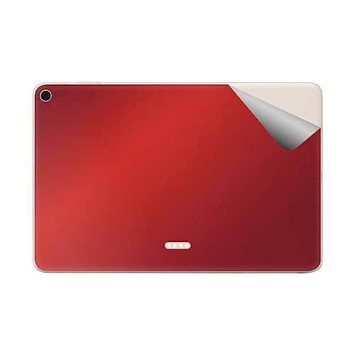 PDA工房 スキンシール Google Pixel Tablet対応 【グロス・メタリックレッド】