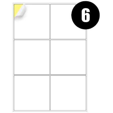 iSOUL A4 Self Adhesive Printer Labels Cover
