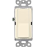 Lutron CA-3PS-AL Diva 15 A 3-Way Switch, Almond