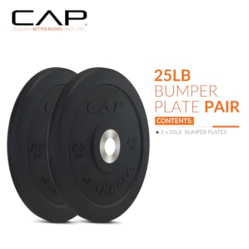 Image of CAP Barbell Rubber Olympic Bumper Plate | Multiple Options /Colors