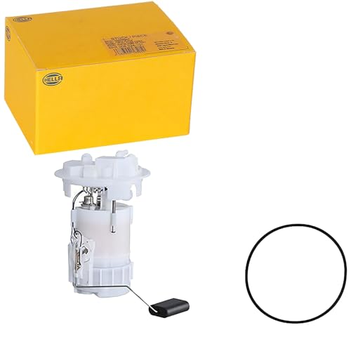 HELLA 8TF 358 305-331 Kraftstoffpumpe - Benzinpumpe - elektrisch - 4-polig - mit Tankgeber/mit Dichtungen