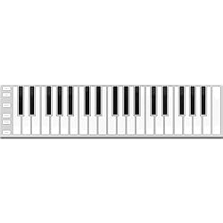 Xkey 37 USB Limited Edition MIDI Keyboard - Apple-Style Ultra-Thin Aluminum Frame, 37 Full-Size Velocity-Sensitive Keys, Polyphonic Aftertouch, Simply Plug & Play (Xcable Not Included)