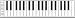 CME XKEY 37 LE Ultra Slim 37 Full Size Key Portable USB MIDI Controller Keyboard with Full Velocity Sensitivity