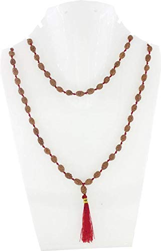 Mala Rudraksha Indonésiens authentiques perles de 7 mm à 9 mm pour pratiquants exigeants