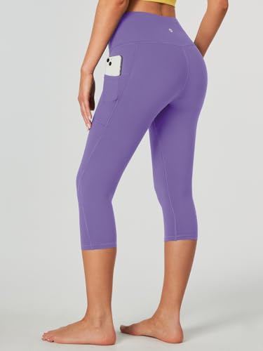 Image of Heathyoga Yoga Pants with Pockets Extra Soft Leggings with Pockets for Women Non See-Through High Waist Workout Leggings