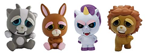 Feisty Pets Mini Misfits Figures 4-Pack Series 1 #TOP6