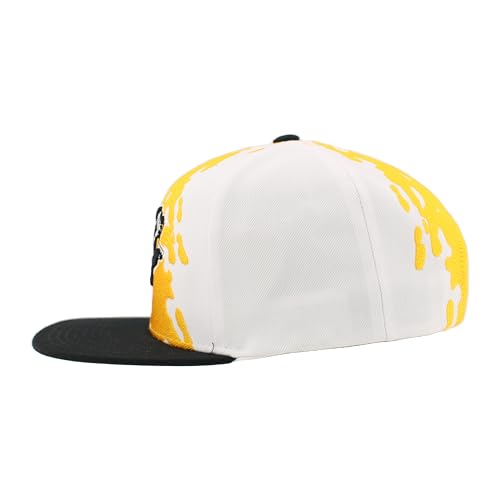 Image of ZHATS NHL Unisex-Adult NHL Officially Licensed Adjustable Snapback Hat Flat Bill Z11 Retro Paintbrush