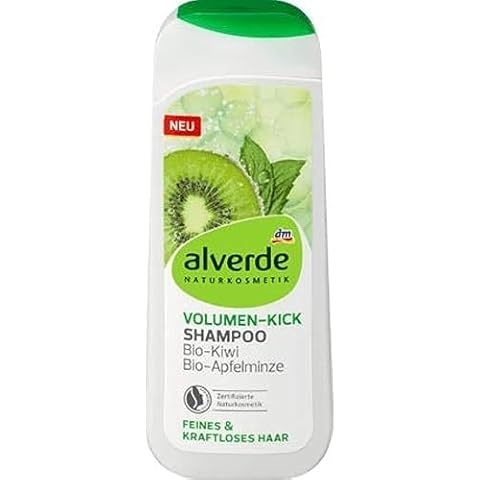 Alverde Shampooing Volume Kiwi Menthe Cover