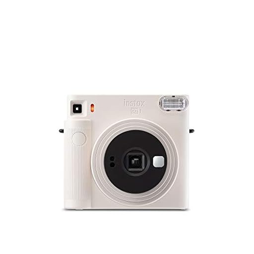 instax SQ1 Square Cámara instantánea automática, tamaño de Foto Cuadrado. Chalk White | Ya disponible en tu tienda friki favorita! En mundofriki.es!