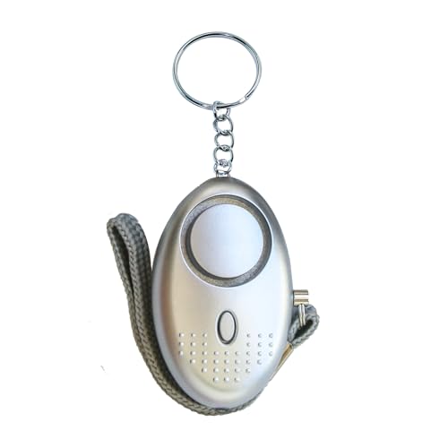 Image of ZIBUYU Safety Alarm Keychain, 1 Pack, 130dB Siren, LED Light