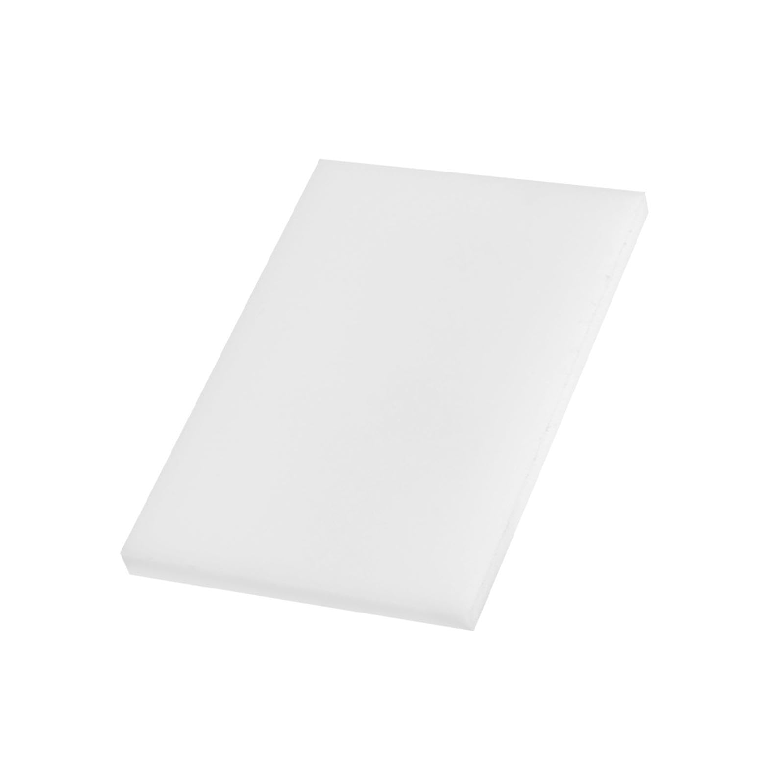 AMSLSIU Providing Ample Space for Various DIY Projects Craft with Confidence Using Leather Cutting Mat Punching Board Sound Absorbing Cutting Board DIY Stam, White, 10x15x0.8cm