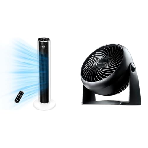 Levoit 28dB leiser Turmventilator mit Fortschrittlichem Schlafmodus & Honeywell TurboForce Turbo-Ventilator