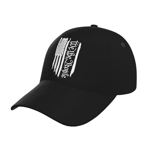 American Flag We The People Constitution Baseball Hats for Men and Women - Classic Adjustable Hats
