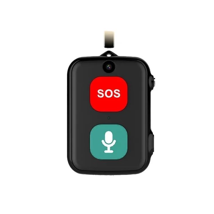 Dispositivo di posizionamento GPS for anziani anti-smarrimento, ciondolo, orologio da polso con anello tracciamento for l'Alzheimer(5G video version)