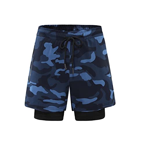 Short de jogging 2 en 1 idéal pour vos entraînements quotidiens