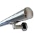 B52 Anodized Handrail Aluminum Stairs Kit Stainless Steel Look 3 Ft and 1.97 "diam