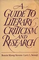 Guide to Literary Criticism & Research 003071964X Book Cover