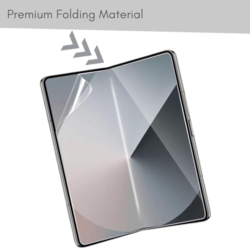 Image of Casecandy - [Set of 4 Screen Protector Guard For Samsung Z Fold 6 | Z Fold 6 Screen Protector (Front + Back + Inside Screen + Hinge Screen Protector) For Samsung Z Fold 6 - HD