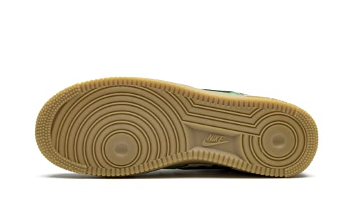 Nike Herren Air Force 1 07 Basketballschuh, Black/Black-Green Spark-Gum Light Brown, 49.5 EU