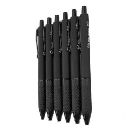 Bolígrafos Rollerball Gel Negro Fengtaiyuan x6 miniatura 2
