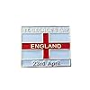 St George’s Day England Enamel Lapel Pin Badge – 23rd April St George Cross Pin #4