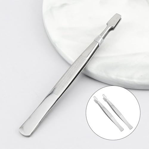2 Pièces Pincettes De Philatélie, Petites Pinces Spécimen, Pince à Épiler de Précision, Pinzette pour Timbres-Poste, Pinces Portables pour Philatélie, pour Timbres, Documents, Développement Photo – vue 6