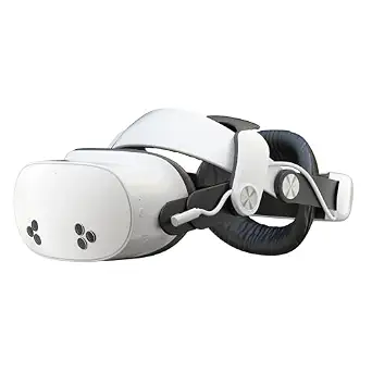 Calycal VR Head Strap Compatible with Meta Quest 3/3S, 8000mAh Fast Charging & Audio Expansion Hub