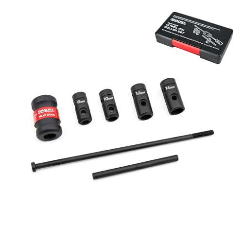 ALWALKEE 5-Pc Slide Hammer Bearing & Dowel Pin Puller Set 8-14mm