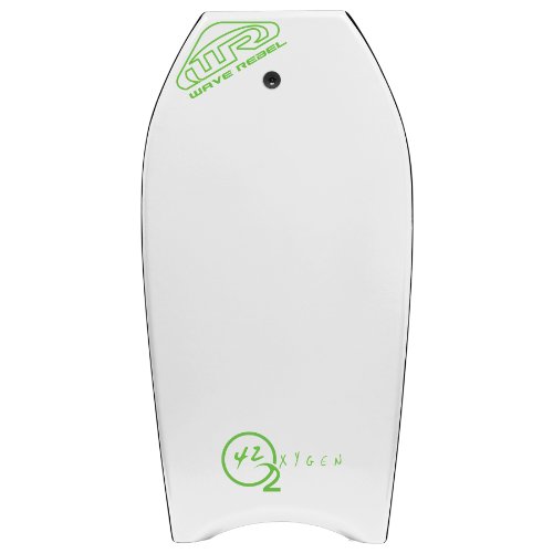 Wave Rebel Oxygen Bodyboard, White, 42