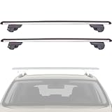 Barres de Toit Mont Blanc Activa Aéro Aluminium Kit 02+ – 2 Barres prémontées...