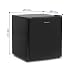 Smad Table Top Mini Fridge 48L, 0-10°C Temperature Control with 6 Adjustable Settings, 39dB Quiet Operation, Reversible Door, 100°C Heat-Resistant & Heavy-Duty Top Cover, 240V Domestic Fridge, Black