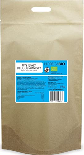 ARROZ BLANCO DE GRANO LARGO SIN GLUTEN BIO 5 kg - HORECA