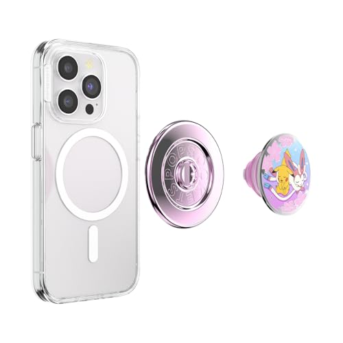 Image of PopSockets Phone Grip for MagSafe, Magnetic Holder, Phone Stand, Pokemon - Sakura Dreams