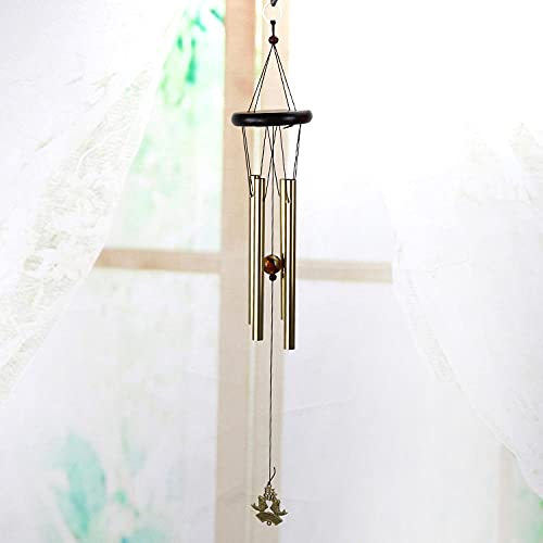 Carillón de viento para decoración del hogar, campanillas de viento de metal para interiores y exteriores, para balcón, hogar, jardín, Indoo Pegasus Cover