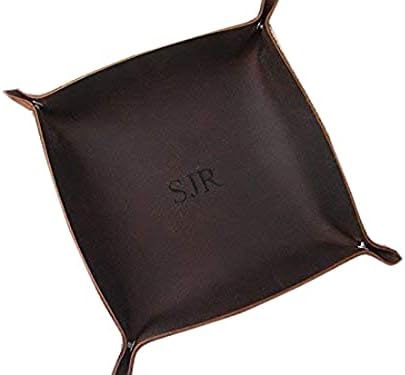 Leather Catch All,Personalized Leather Tray,Custom Leather Tray,Leather Dish,Catchall,Travel Valet Tray,Desk Tray,Baskets,Handmade Tray