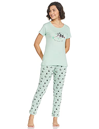 Image of Rupa Women's Cotton Solid Pajama Set