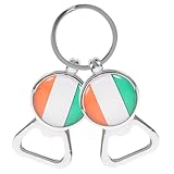 Anneome 2piezas Abrebotellas De Abridor De Botellas De Cerveza Bandera Bandera De Irlanda y Celebraciones