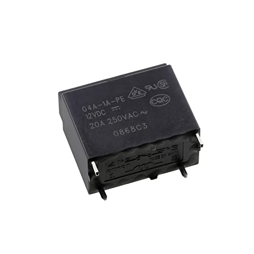 Relais électromécanique normalement ouvert 20A pour carte électronique DC5V 12V 24V
