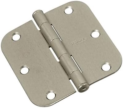 Door Hinge Sn Rnd 3in
