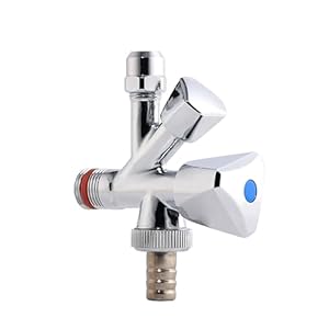 Koobon XE-01 Kombi-Eckventil Chrom 1/2'