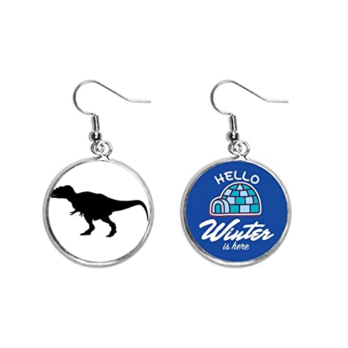 Pendientes de dinosaurio Curly para regalar a fans de arqueología