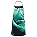 LINGF Grembiule stampato Pretty Rose Grembiule da cucina Grembiule da cucina Bavaglino impermeabile con 2 tasche Grembiule da cucina unisex