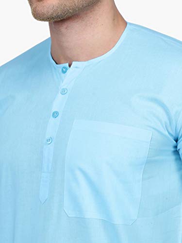 Image of Rajubhai Hargovindas Mens Casual Cotton Straight Kurta