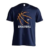 [アートワークスコウベ] バスケ Tシャツ 半袖 練習着 ドライ BIG バスケットボール ユニセックス XL ネイビー