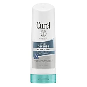 Curel Itch Defense Calming Daily Cleanser, Body Wash, Soap-free Formula, for Dry, Itchy Skin, 10 oz, with Hydrating…
