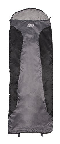 WFS Ultra Lite 40-50 Degree Sleeping Bag or Liner, Black/Grey