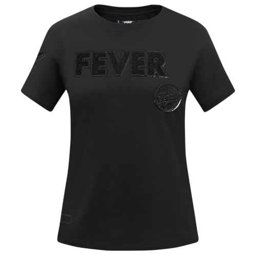 Camiseta de algodón WNBA para mujer Pro Standard Classic 3BK negra en talla S