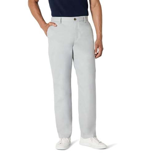Image of Amazon Essentials Men's Classic-Fit Wrinkle-Resistant Flat-Front Stretch Chino Pant