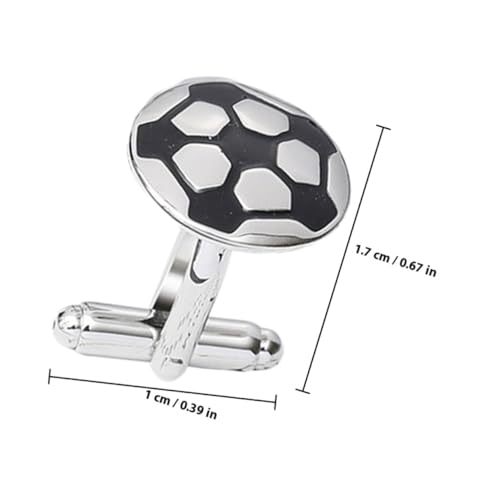 Set 4 Mancuernas Metal Balón de Fútbol para Hombre miniatura 2