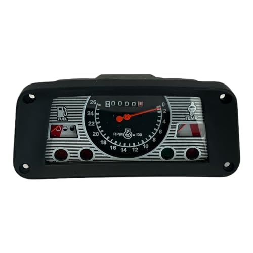 Arko Tractor Parts Instrument Gauge Cluster for Ford Tractors 5000 2000 3000 3400 4000 4500 7000 EHPN10849A C5NN10849L C5NN10849L C7NN10849C Clockwise
